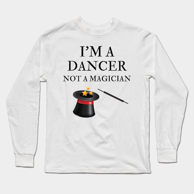 dancer Long Sleeve T-Shirt by Mdath